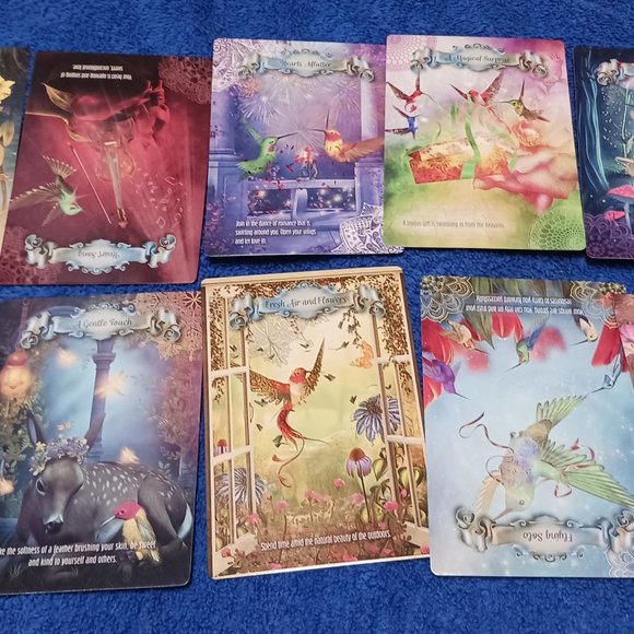Hummingbird Wisdom Oracle Cards- - Picture 9 of 12